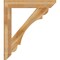 Ekena Millwork Olympic Slat Rough Sawn Bracket, Western Red Cedar, 6"W x 42"D x 48"H BKT06X42X48OLY06RWR - alternate 3